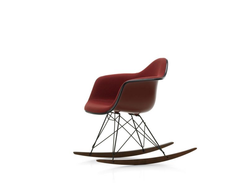 Eames Plastic Armchair RAR Rocking Chair Fully upholstered Vitra